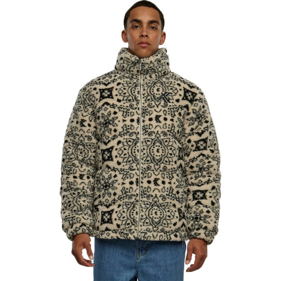 Karl Kani Ανδρικό μπουφάν OG Paisley Teddy Puffer Jacket